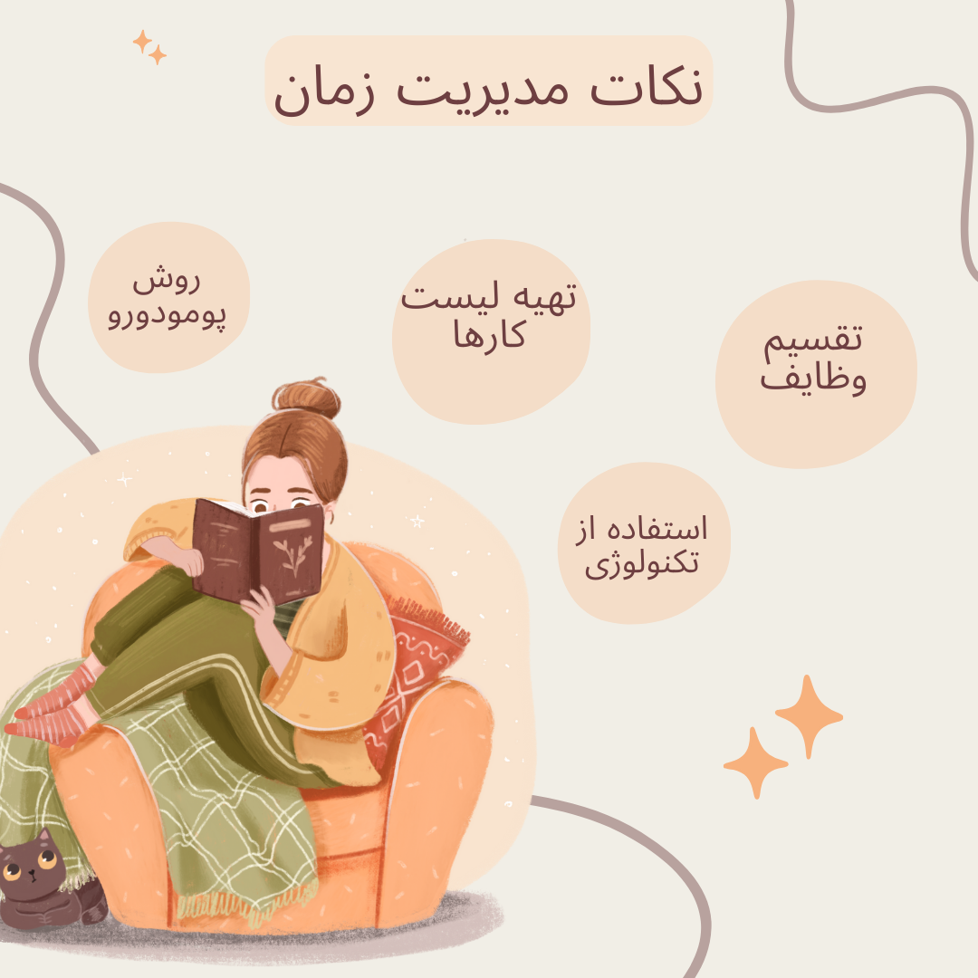 نکات مدیریت زمان